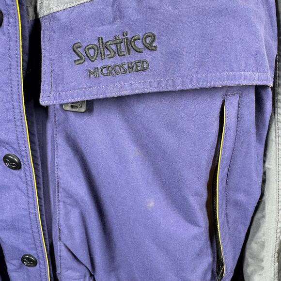 SOLSTICE Microshed Ski Jacket Size M 90s Style Retro Parka Snow Winter Skiing - Picture 14 of 16